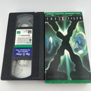 The X Files VHS Darkness Falls Erlenmeyer Flask 1994 Episodes Sci Fi Fox